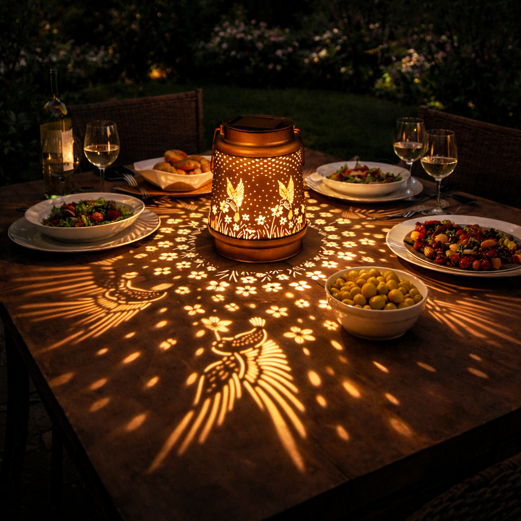 Hallowed Hummingbird Lantern